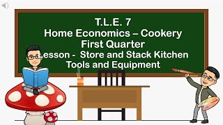Cookery 7-Store and Stack Kitchen Tools and Equipment