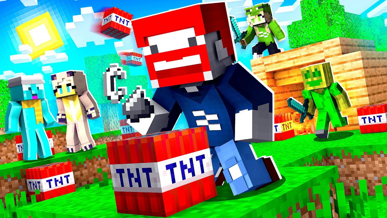 BENX TROLLT ALLE MIT TNT!😂 - Minecraft
