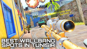 Best Wallbang Spots in TUNISIA COD Mobile