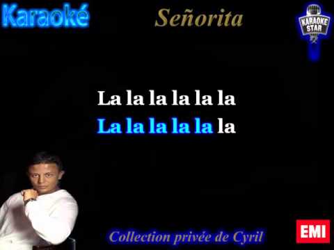 Senorita - Amine (karaoke)