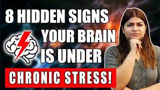 8 Hidden Signs Stress Is Damaging Your Brain | Chronic Stress Warning Signs | Tv Health