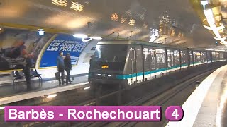 Métro de Paris : Barbès - Rochechouart | Ligne 4 ( RATP MP89 ) [2014]