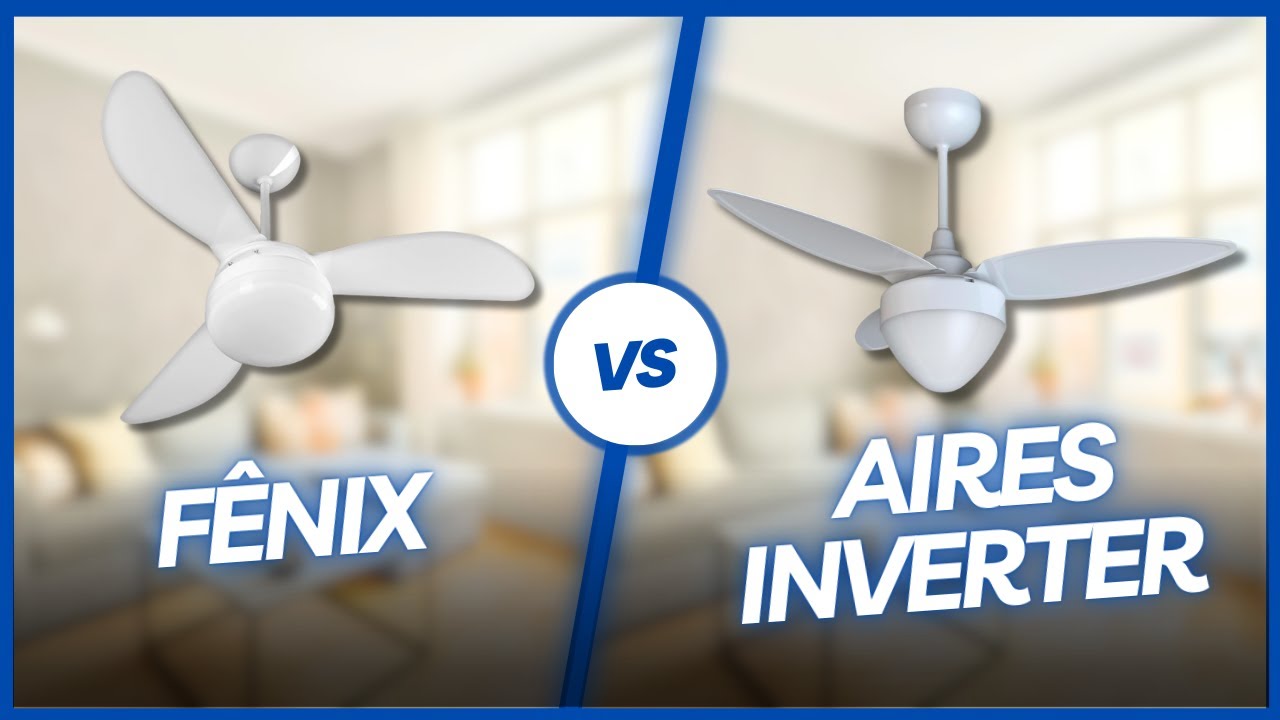 ✅ Ventisol Fênix 370 vs Aires Inverter | Qual ventilador de teto vale mais a pena?