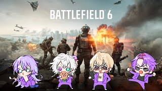 【Battlefield 6】シリーズ初プレイ！！wKNT るべ　カゲツ【渡会雲雀/にじさんじ】