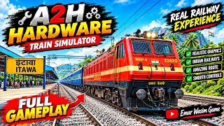 Indian Train Simulatorindian train simulator, indian train simulator gameplay, indian train😮 #viral  screenshot 3