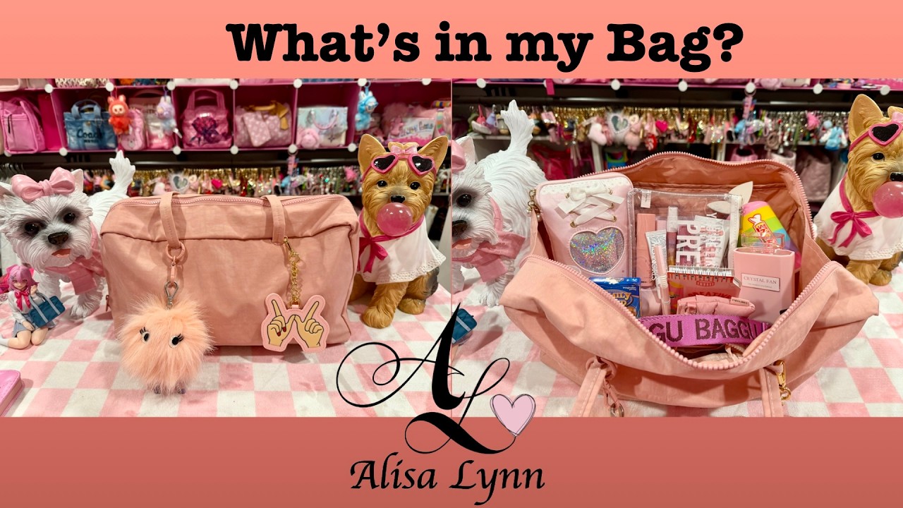 What’s in my Baggu Bowler Bag🌸Lots of Pretties🌸