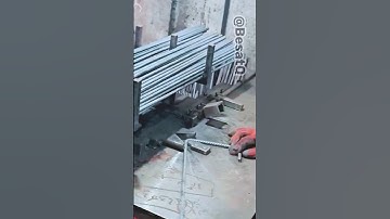 Unreal Rebar Bending Speed! 🔥