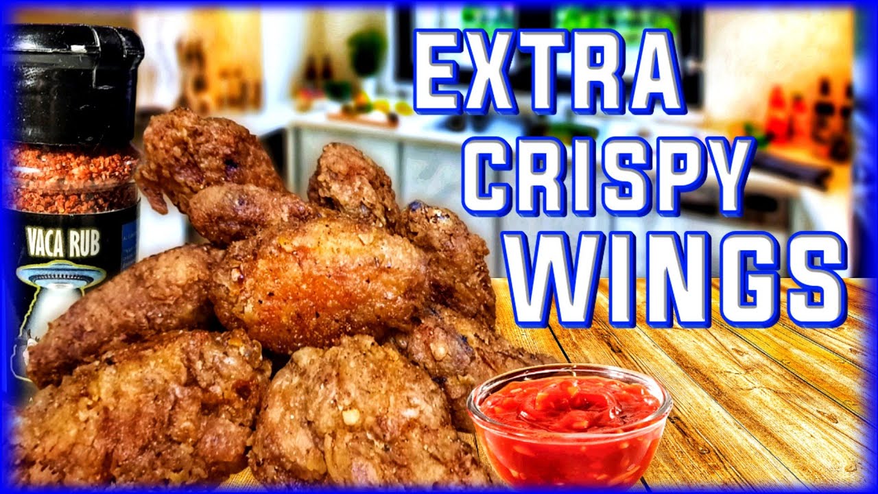 How to get the ULTIMATE Crispy Fried Wings(No Eggs No Buttermilk) YouTube