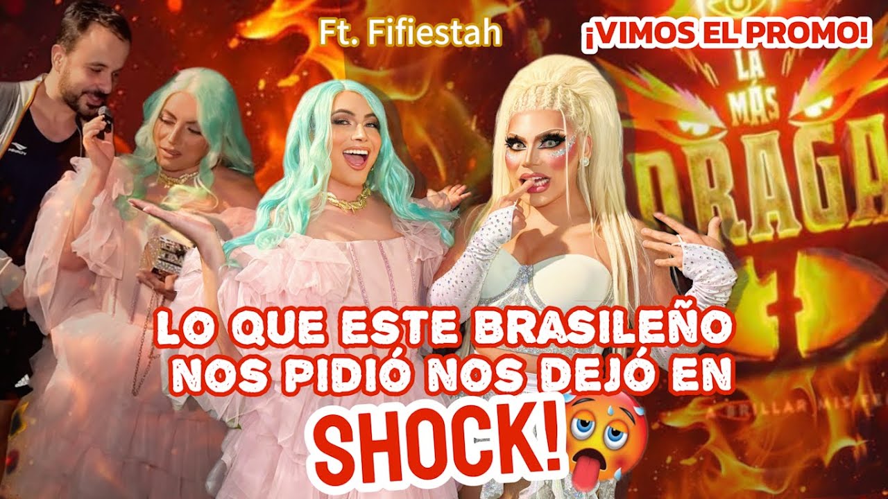 Lo que el BRASILEÑO nos pidió nos dejó en SHOCK! ​@fifiestah 🥵 Vimos el promo de LMD7 | La Cervantes