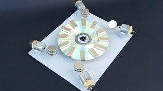 Infinite Free Rotating wheel from Neodymium Magnetic Force