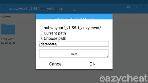 How to extract game save to /data/data/ directory using es explorer