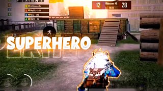 SUPERHERO - PUBG MOBILE VELOCITY BEAT SYNC MONTAGE | MADE ON ANDROID