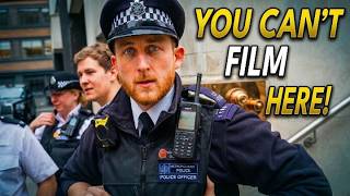 UK Officers Confront Auditor Filming Police Station… Then Realize He Knows the Law!