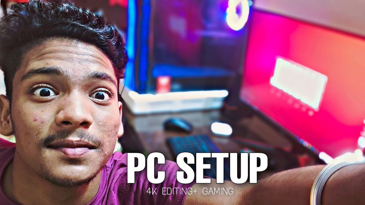 MY PC SETUP || 4K EDITING + GAMING || VIDEO BY TUSHAR KUMAR