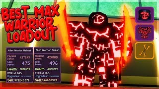 BEST WARRIOR LOADOUT FROM ORBITAL OUTPOST *I HATE MICKEY MOUSE* IN DUNGEON QUEST ROBLOX