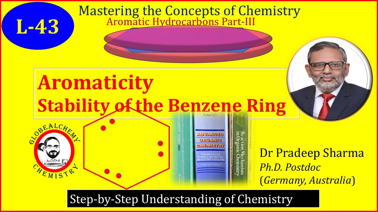 Aromaticity | Stability of the Benzene Ring | Class 11 | Class 12 | Organic Chemistry