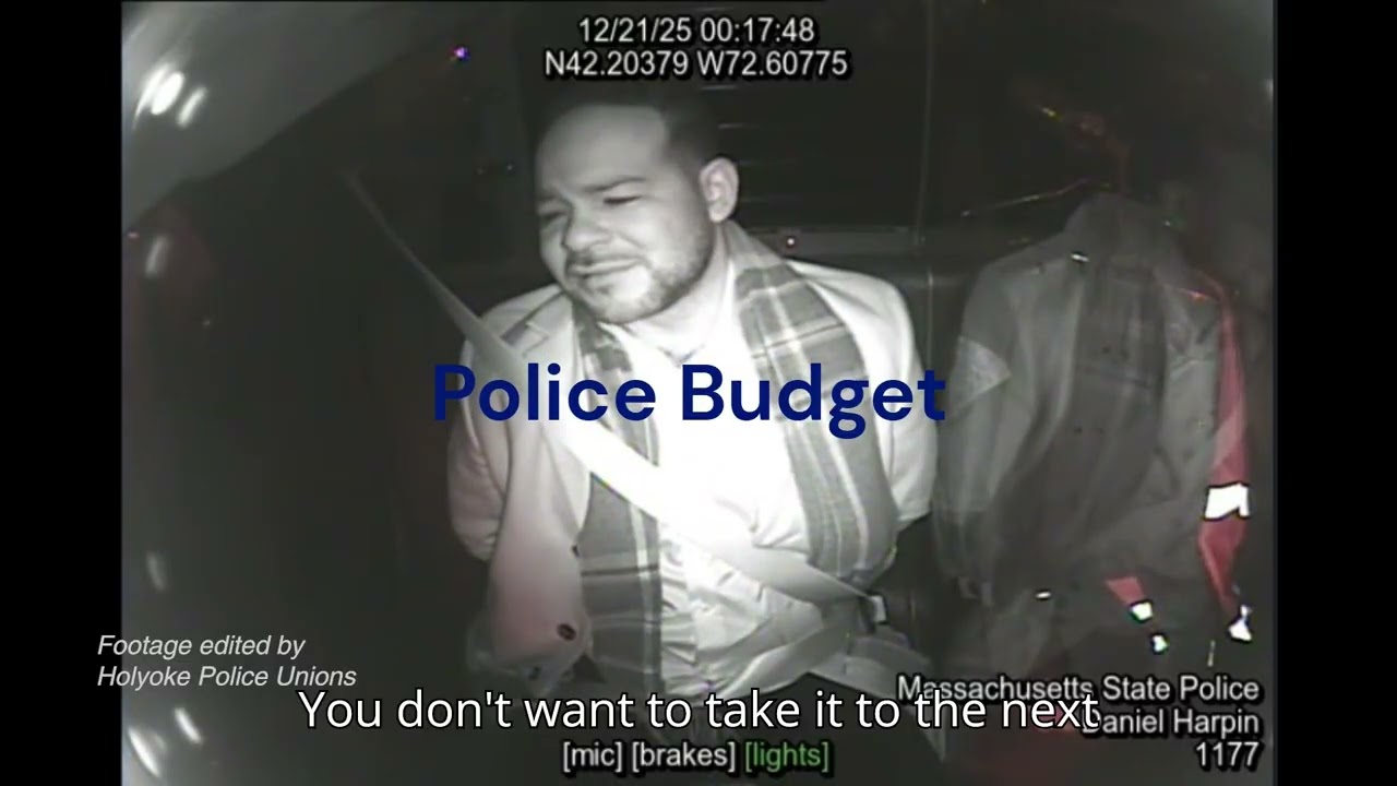 Holyoke Police Unions Release Edited Body Camera Footage of City Councilor Arrest