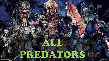 ALL PREDATORS ON PREDATOR: HUNTING GROUNDS NEW ROARS + UNMASKED 2024