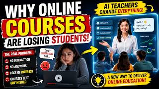 Why Online Courses Are Losing Students | The Problem With Recorded Lessons