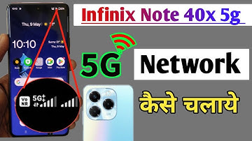 Infinix note 40x 5g network setting, Infinix note 40x me 5g network kaise laye, Infinix 5g setting