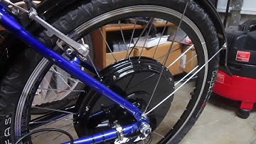 Golden Pie V5 Golden Motor E-Conversion---During the Install