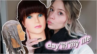 A DAY IN MY LIFE: COSMETOLOGY SCHOOL!