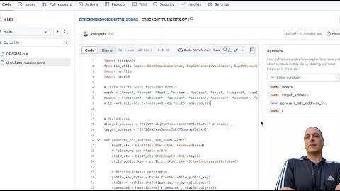 Die Reihenfolge der 12 Wörter Bitcoin Seedphrase vergessen? Dieses Script bringt dir deine ₿ zurück