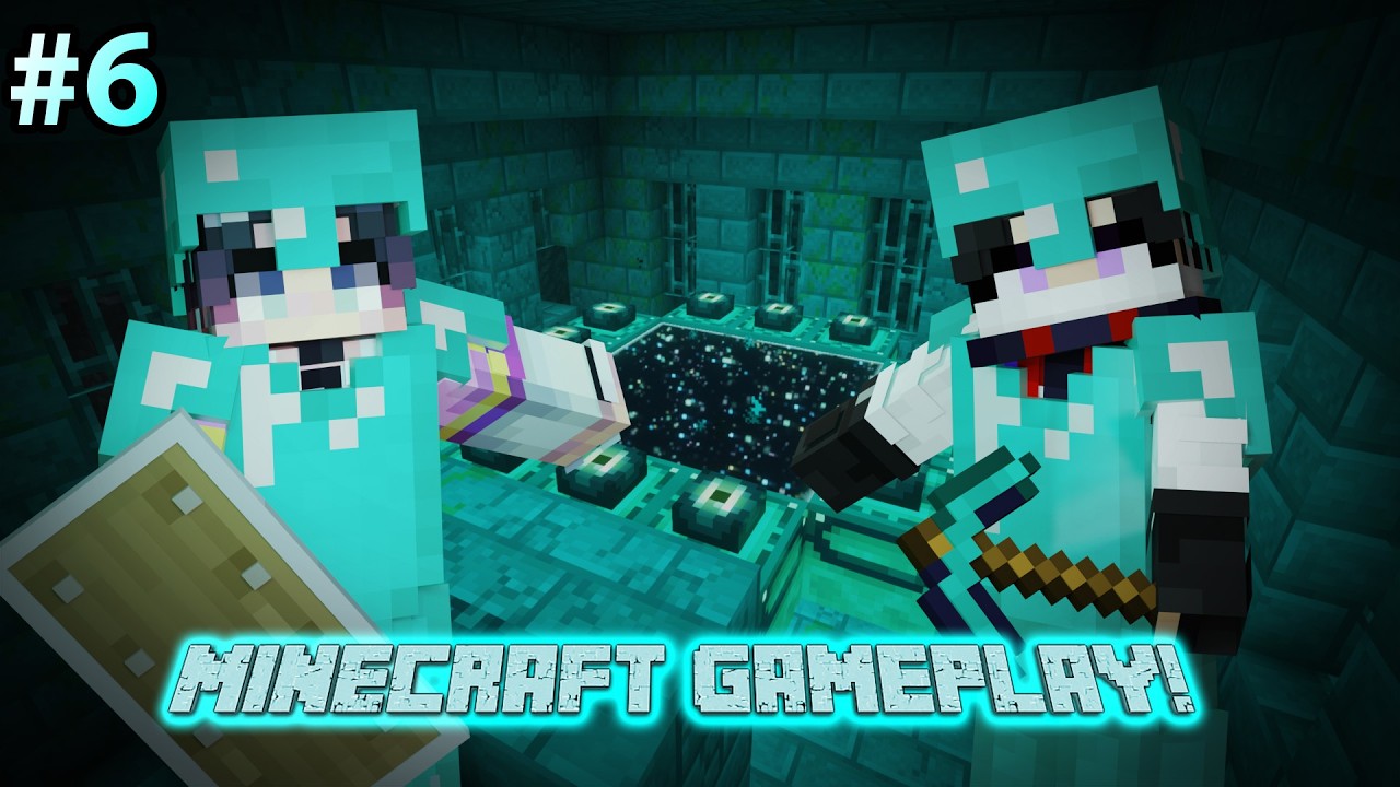 We found Stronghold in Minecraft | Survival Gameplay in HINDI #6