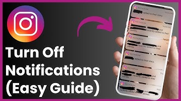 How To Turn Off Instagram Notifications - EASY GUIDE !