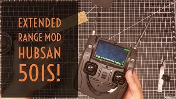 Video Drone -  Hubsan 501s Range Mod!