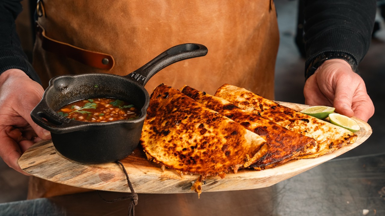 BIRRIA TACOS van Longhaas, makkelijk en snel van de BBQ! 🌮