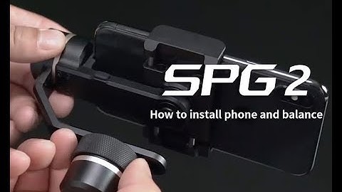 Feiyu SPG 2 How to Install and Balance Official Quick Guide