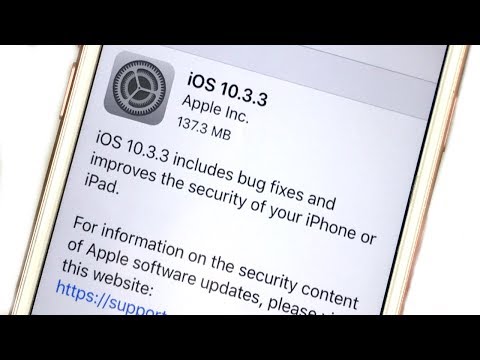 iOS 10.3.3 Released!  - What&rsquo;s New?