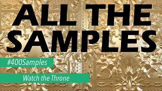 JAY-Z \& Kanye West - WATCH THE THRONE SAMPLES