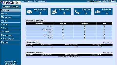 The Latest ViciDial ViciBox 7 Quick Preview