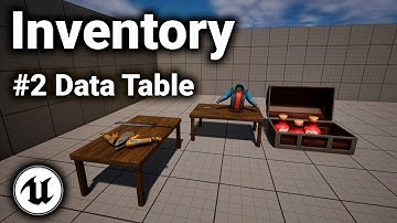 Data Table Tutorial (Full Inventory Series Part 2) - Unreal Engine 5.4+