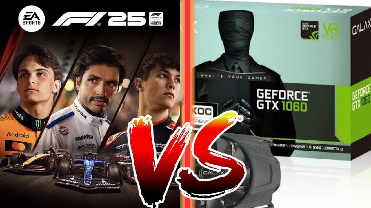 F1 25 X GTX 1060 6GB - CONSEGUI JOGAR?