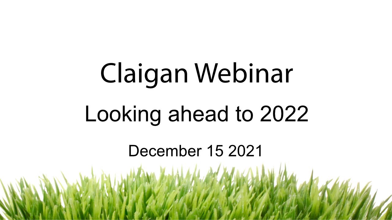 Claigan Webinar - Restricted Materials Compliance in 2022