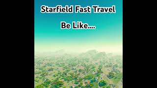 Fast travel in Starfield can be deadly! #starfield #starfieldbugs