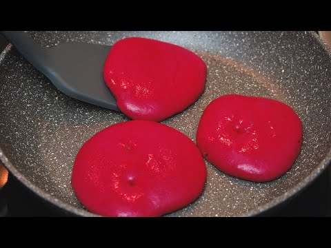 How To Make Red Velvet Pancakes | Simple Recipe Pancakes for Valentine&rsquo;s Day