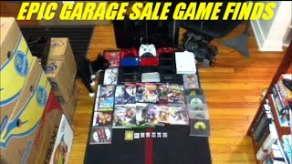 EPIC GARAGE SALE GAME FINDS!! | Scottsquatch