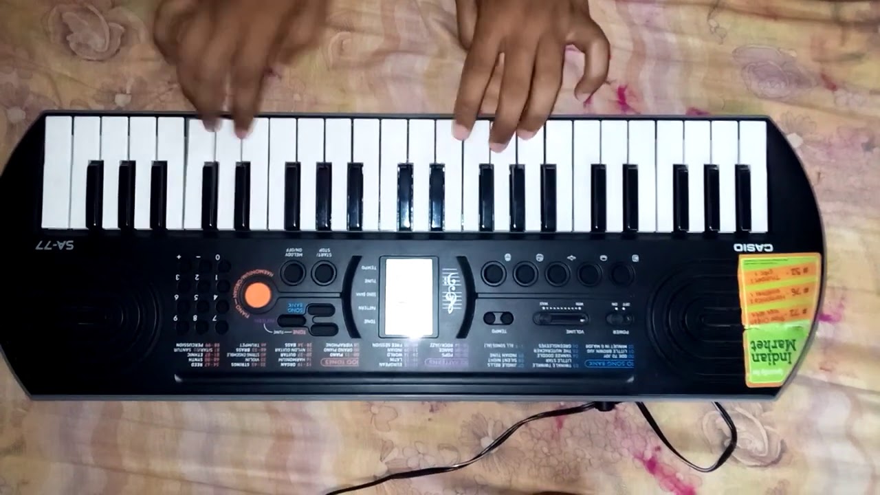 Playing Casio keyboard YouTube