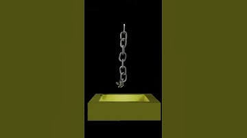 Chain Simulation in Blender | 3D Animation | Blender 4.3