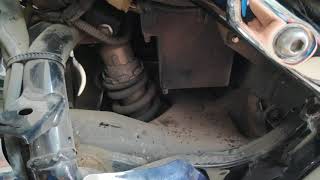 Adjusting spring load on a Suzuki Boulevard w/ channel lock 2005 Suzuki Boulevard C50 Blue Book Value
