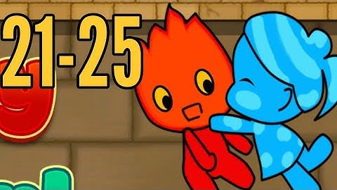 Redboy and Bluegirl Easy Level 21 22 23 24 25 In Light Temp Maze Android Walkthrough