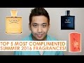 Top 5 Most Complimented Mens Summer Fragrances!