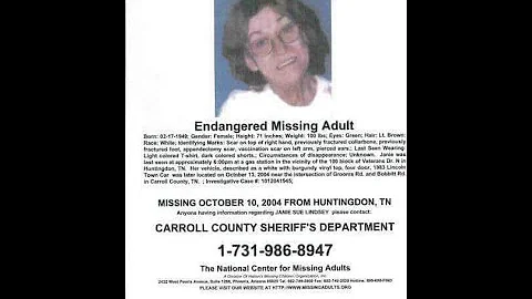 **COLD CASE TUESDAY**  WHAT HAPPENED TO JANIE SUE ...