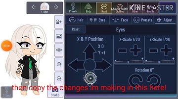 Eye blinking tutorial(original by ꧁gacha siri꧂)