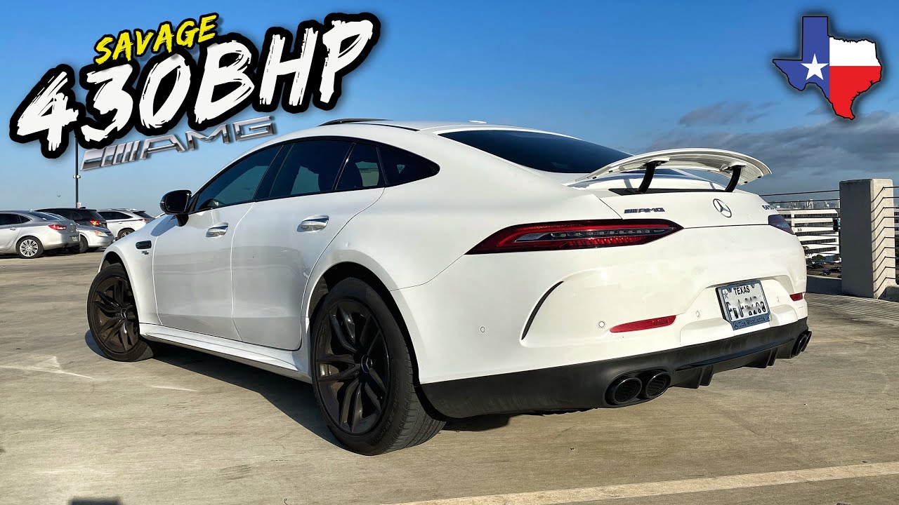 RAGGIN THE RENTAL $100,000 MERC AMG GT 53 ..ROAD TO TX2K! - YouTube