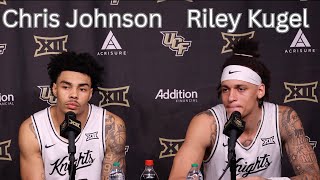 UCF vs Vanderbilt Postgame Presser: Knights Guards Chris Johnson and Riley Kugel